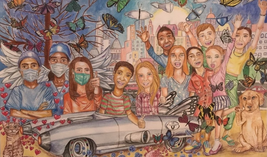 Simoni Stefanou - 11th National Toyota Dream Car Art Contest